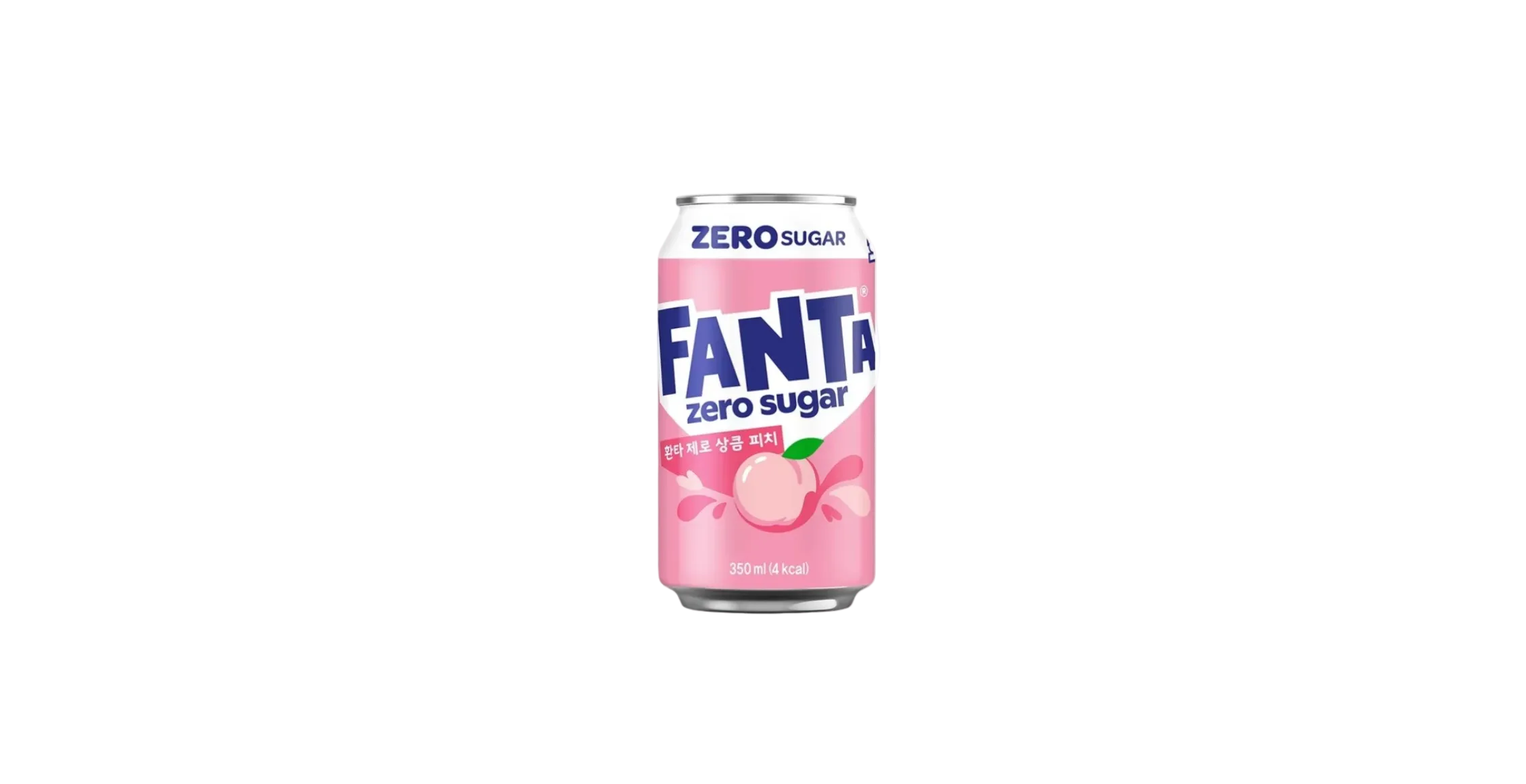 Fanta - White Peach ZERO Korea 350ml